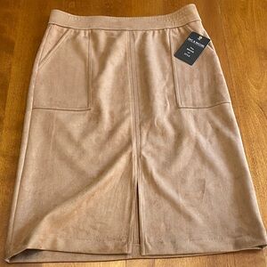 Max Studio Camel Pencil Skirt